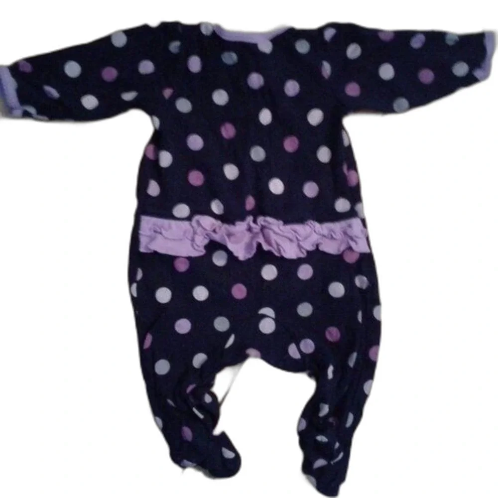 Carter's Baby Girl 3 Month Auntie Adores Me Matching Set Polka Dots & Ruffles